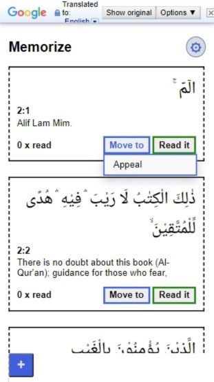 Move to murojaah folder